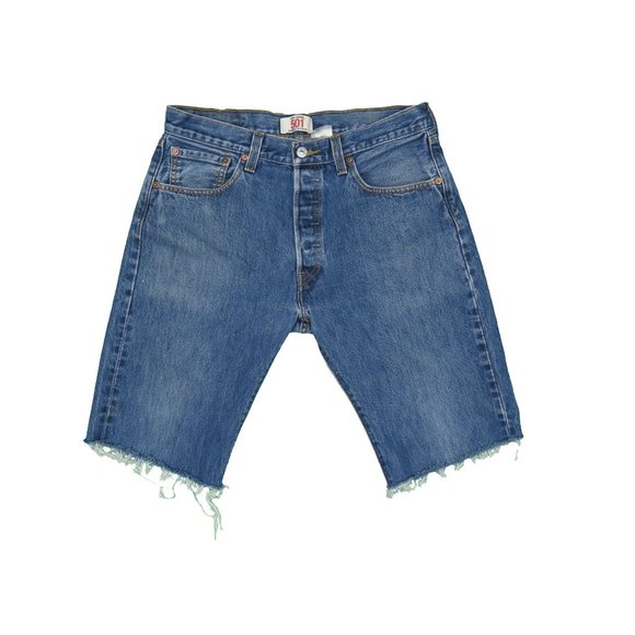 Levis 501 Bermuda Shorts Sz. 32 - Picture 1 of 2